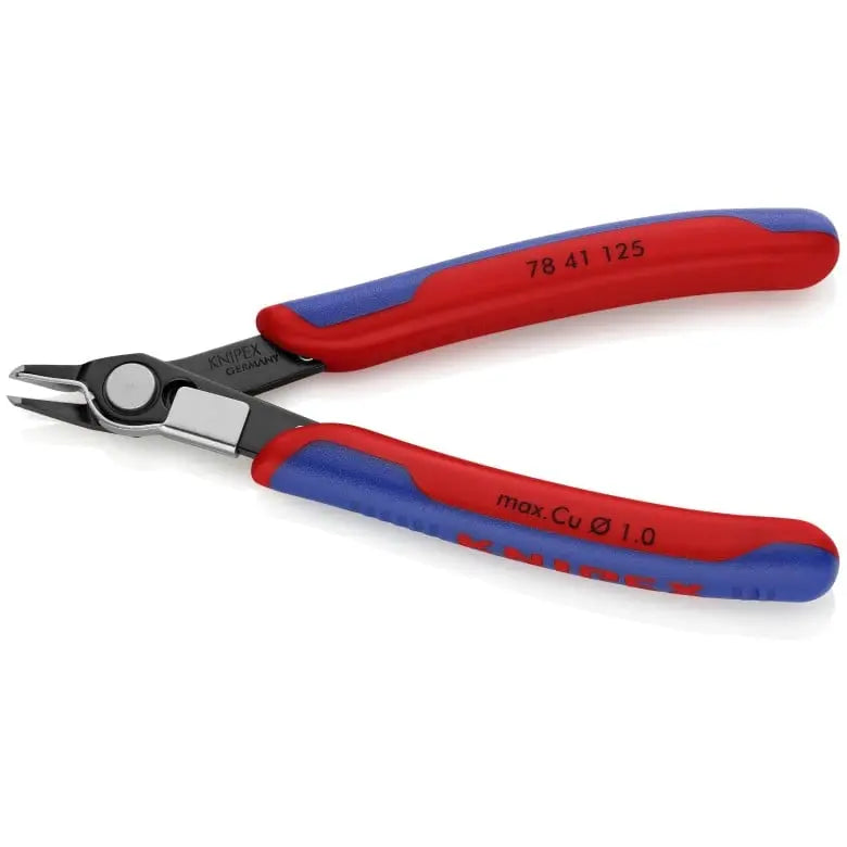 Knipex Super Knips Electronic Plier, 5 in - KN 78 41 125 SBA Knipex
