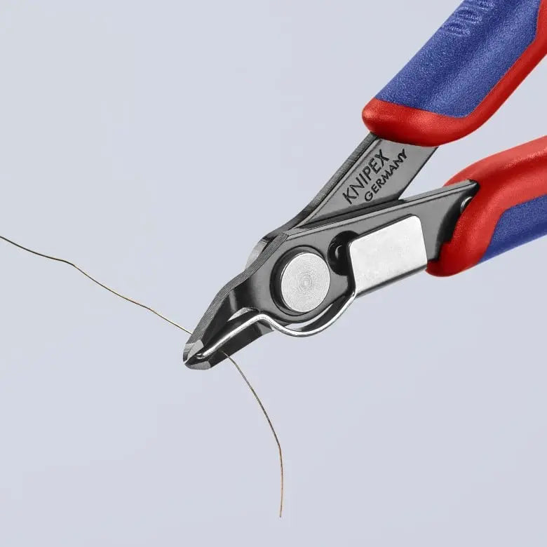 Knipex Super Knips Electronic Plier, 5 in - KN 78 41 125 SBA Knipex