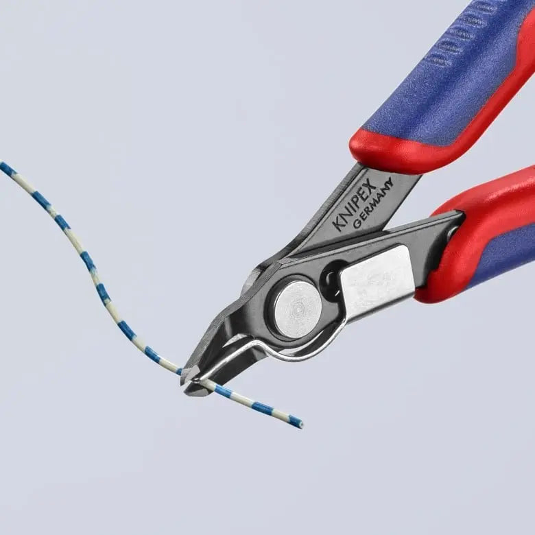 Knipex Super Knips Electronic Plier, 5 in - KN 78 41 125 SBA Knipex