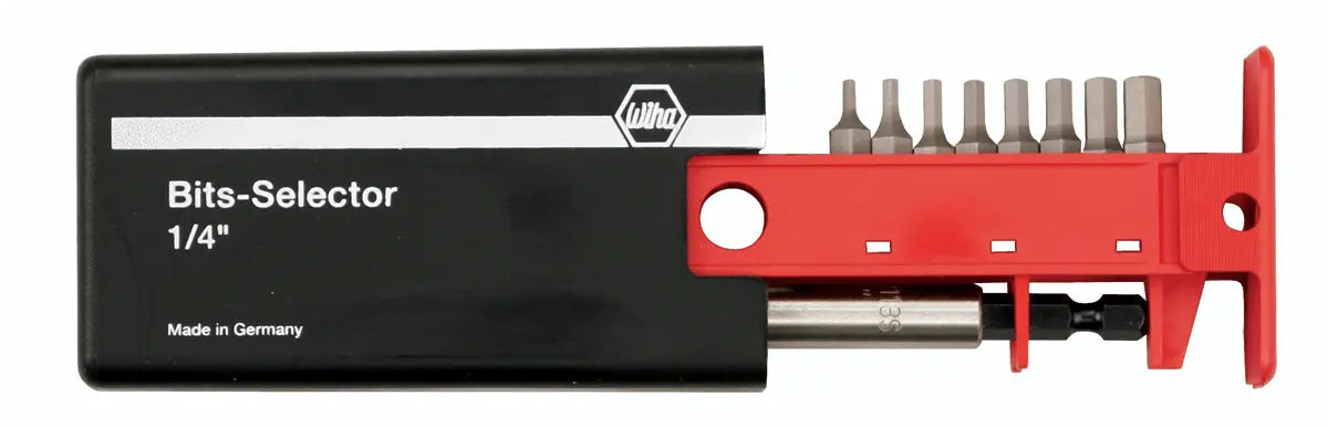 Wiha 79256, Hex Metric Bit Selector 1.5-8.0mm Wiha