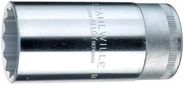Stahlwille 1/2 in Bi-Hexagon Drive Long Socket, 30mm - ST 03020030 Stahlwille