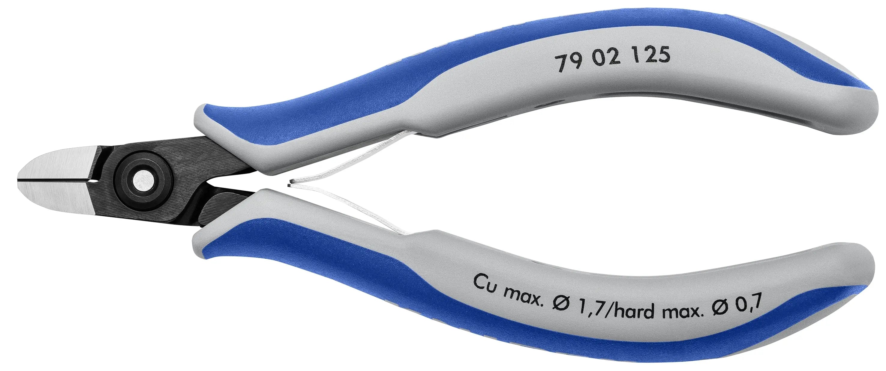 Knipex 79 02 125 KN | Precision Electronics Diagonal Cutters, Multi-Component Knipex
