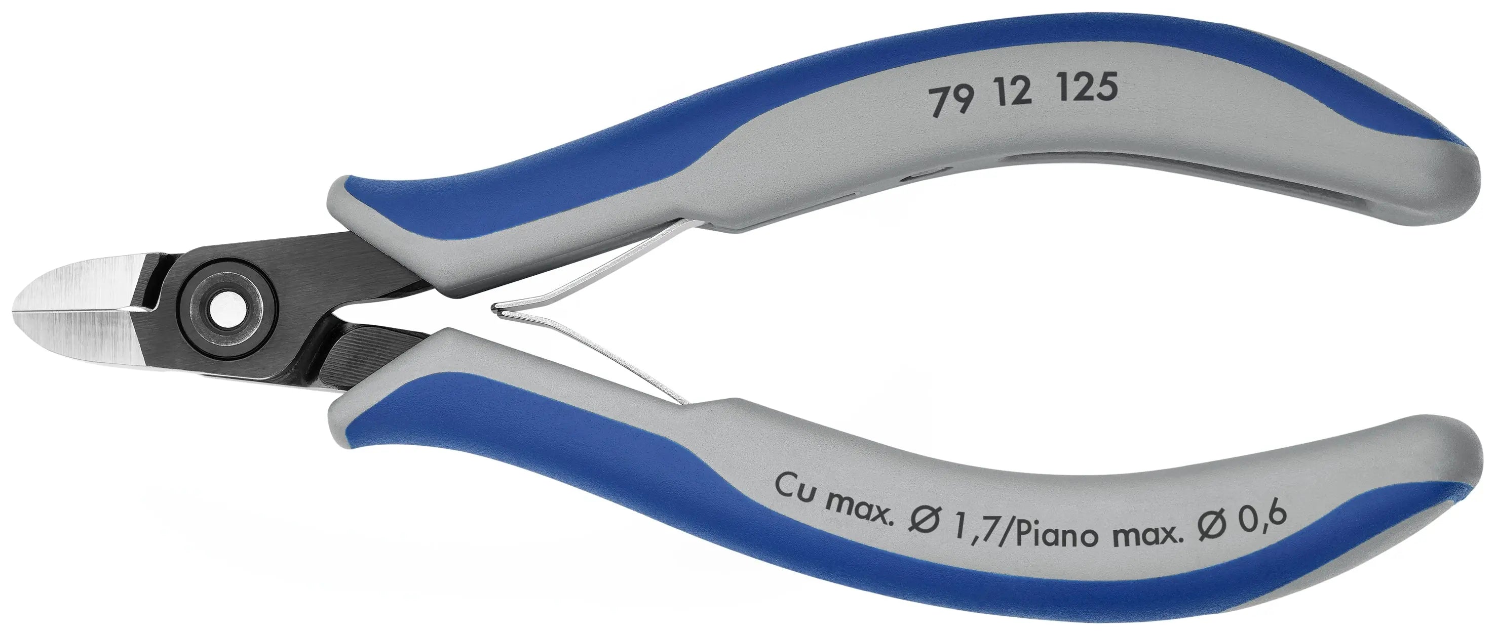 Knipex 79 12 125 KN | Precision Electronics Diagonal Cutter, Multi-Component Knipex