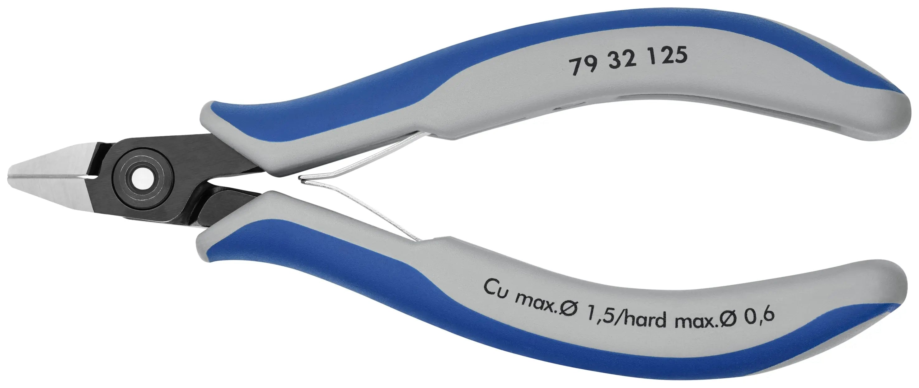 Knipex 79 32 125 KN | Precision Electronics Diagonal Cutters, Multi-Component Knipex