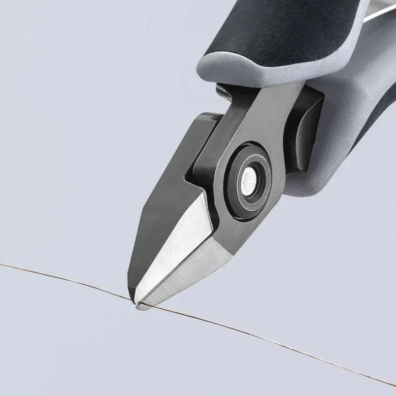 Knipex Electronics Diagonal Cutter with ESD Handles, 5 in - KN 79 42 125 ESD Knipex