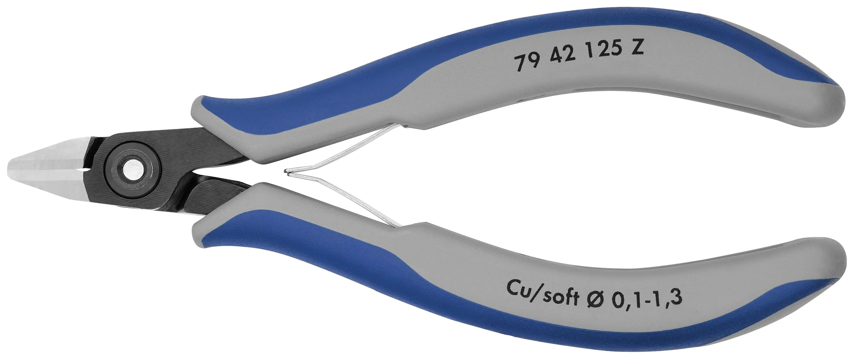 Knipex 79 42 125 Z KN | Diagonal Cutting Nippers, Flush Cut Knipex