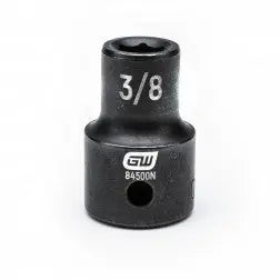 GEARWRENCH 1/2" Drive 6 Point Standard Impact SAE Socket 3/8" 84500N Socket GEARWRENCH