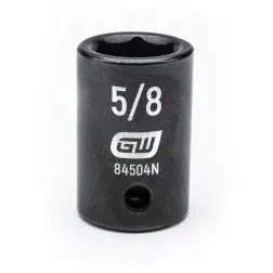 GEARWRENCH 1/2" Drive 6 Point Standard Impact SAE Socket 5/8" 84504N Socket GEARWRENCH