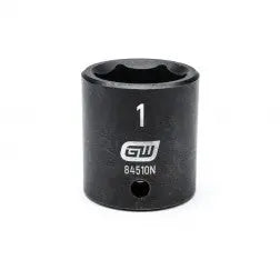 GEARWRENCH 1/2" Drive 6 Point Standard Impact SAE Socket 1" 84510N Socket GEARWRENCH