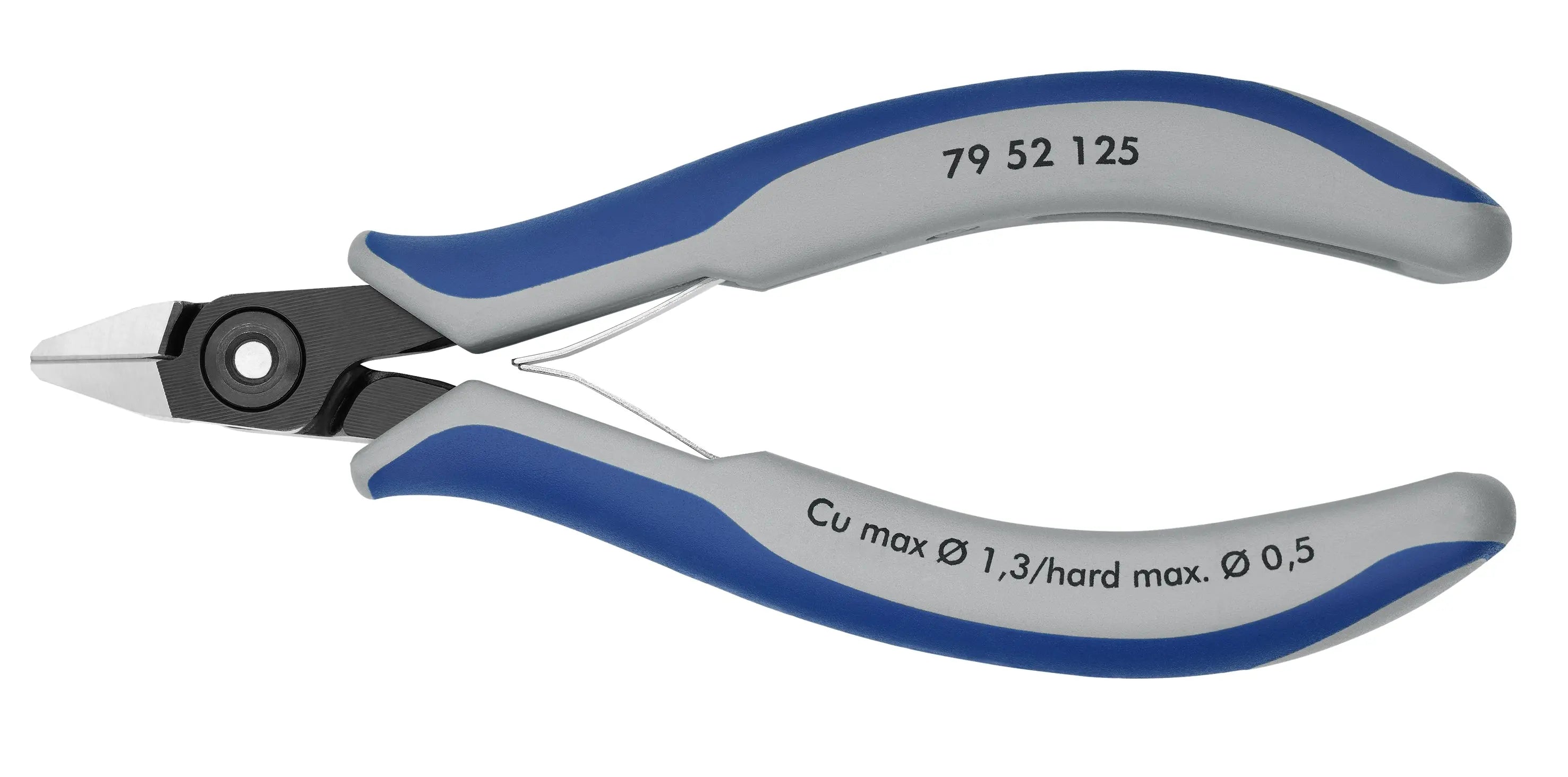 Knipex 79 52 125 KN | Precision Electronics Diagonal Cutters, Multi-Component Knipex
