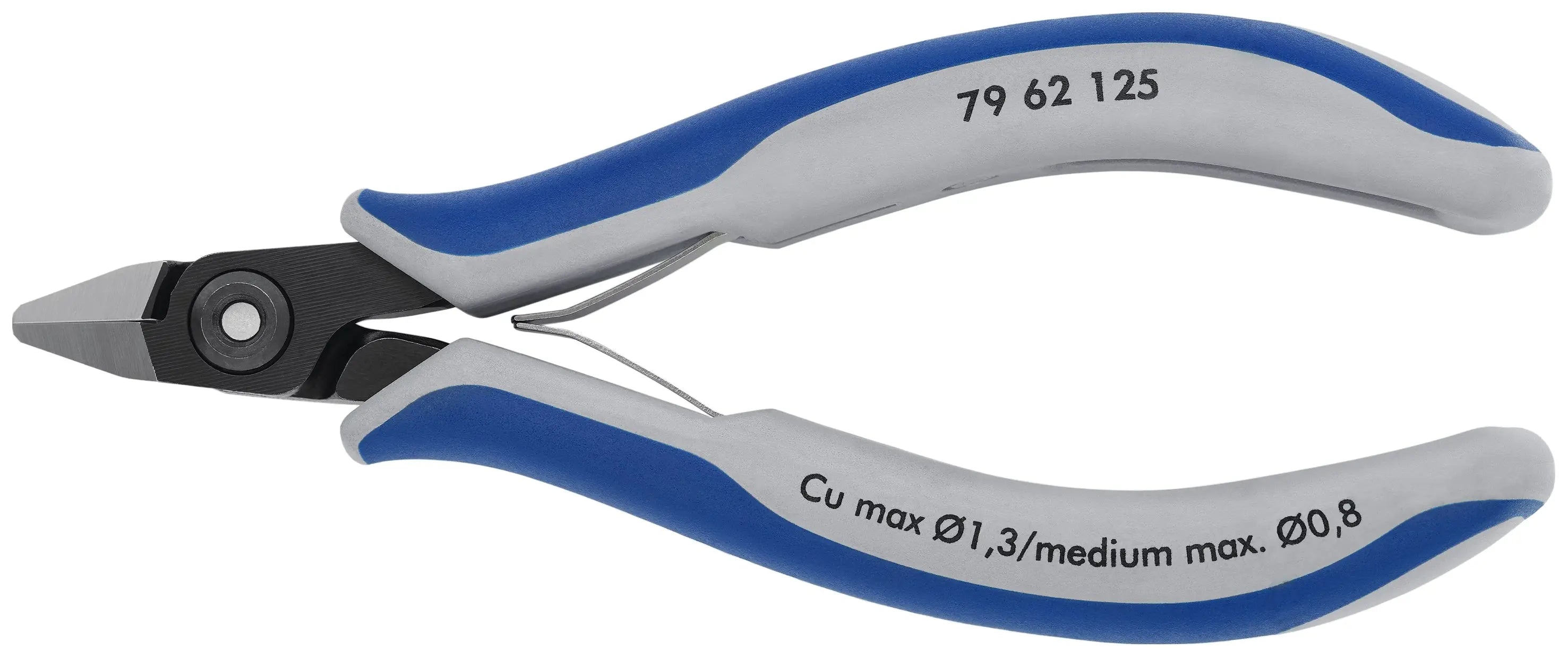 Knipex 79 62 125 KN | Precision Electronics Diagonal Cutters, Multi-Component Knipex
