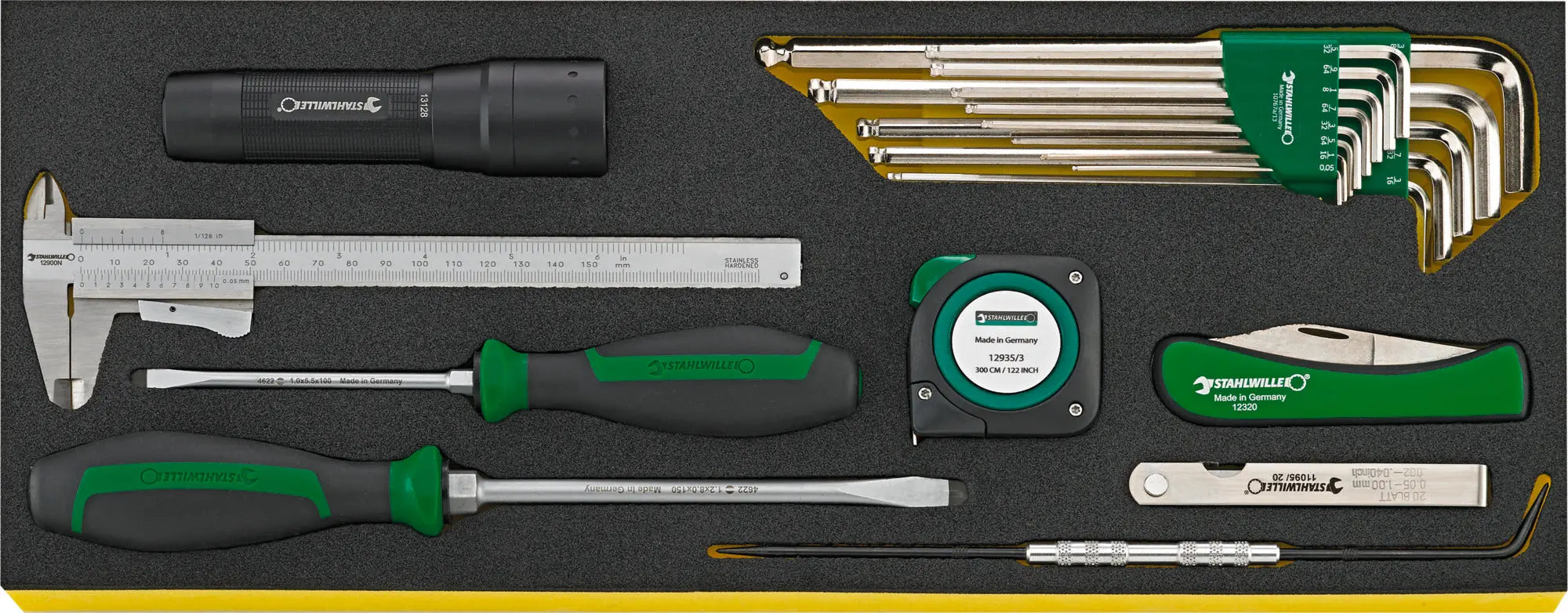 Stahlwille Set of 147 Line Maintenance Mechanic's Tool with Carrying Case No. 13216N/4 - ST 98814801 Stahlwille