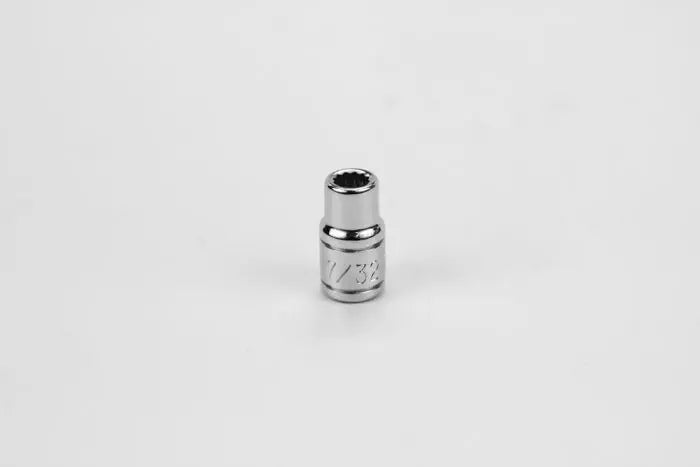 SK Tools - 7/32" 1/4" Drive 12 Point Fractional Standard Chrome Socket - 43907 SK Tools