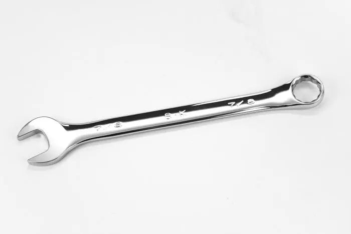 SK Tools - 7/8" 12 Point Fractional Regular Combination Chrome Wrench - 88228 SK Tools