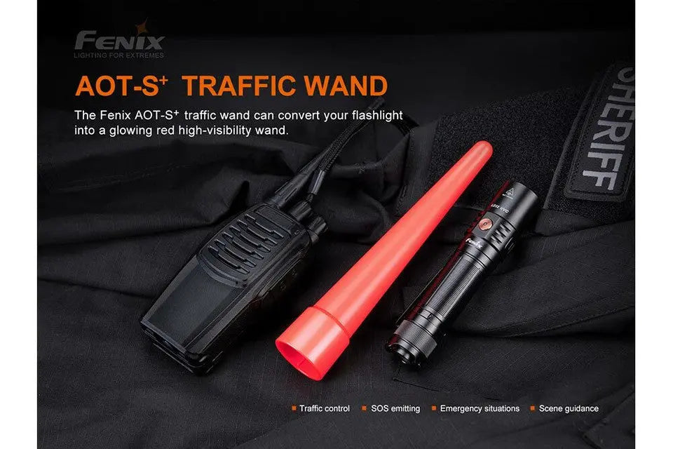 Fenix Plus Traffic Wand, Head Diameter 1 - 1.04 in - F FX-AOTSP Fenix