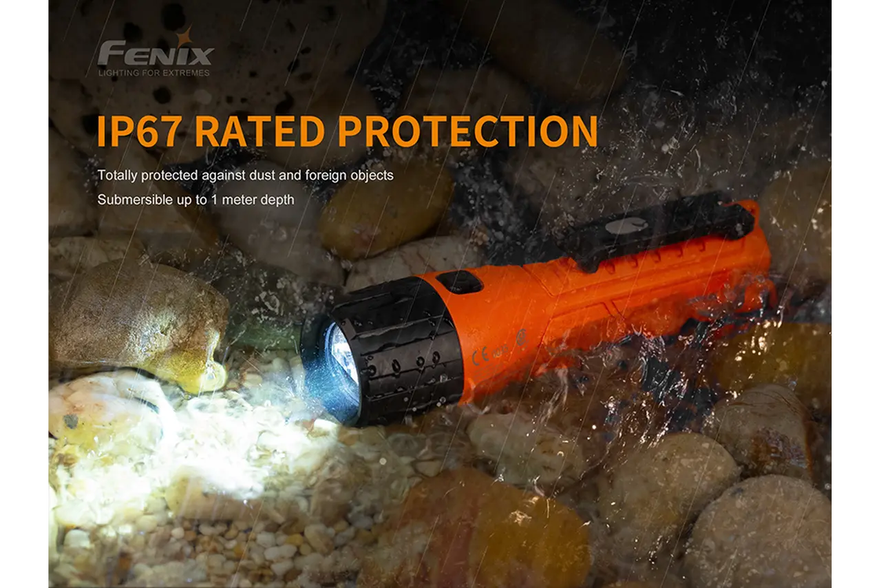 Fenix 200 Lumen AA Intrinsically Safe Flashlight - F FX-WF11E Fenix