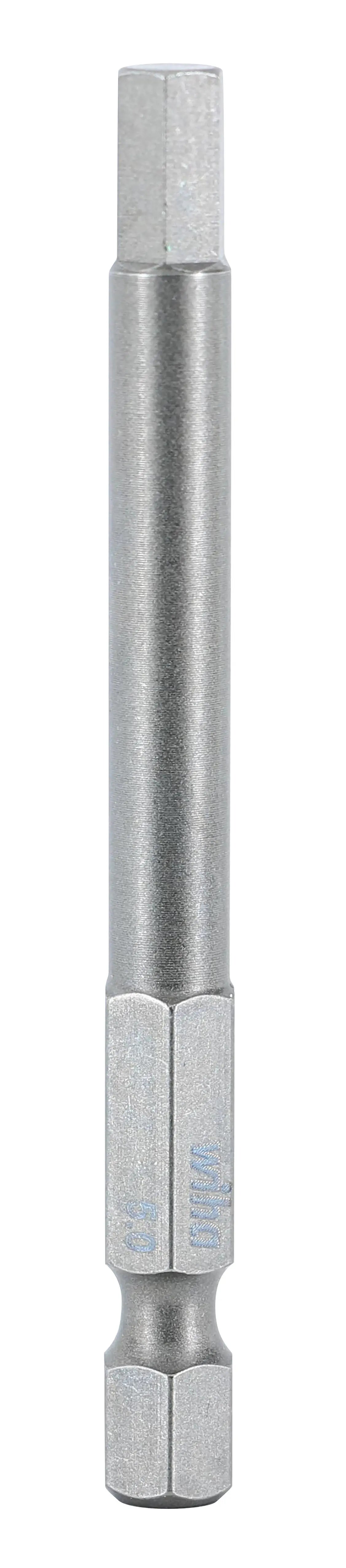 Wiha 74355, Hex Metric Power Bit 5.0 x 70mm Wiha