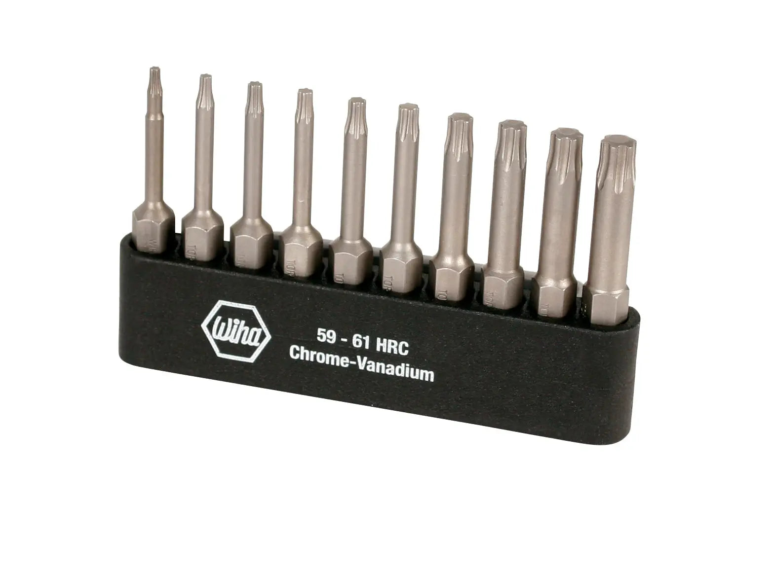 Wiha Set of 10 TorxPlus Power Bit with Belt Loop Holder - WI 74982 Wiha