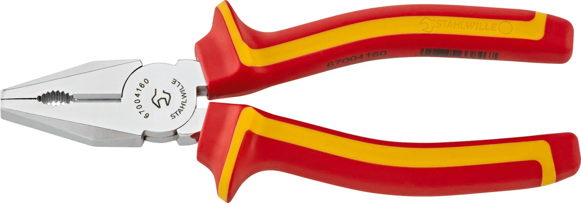 Stahlwille VDE Combination Plier, 34mm Jaw Length - ST 67004160 Stahlwille