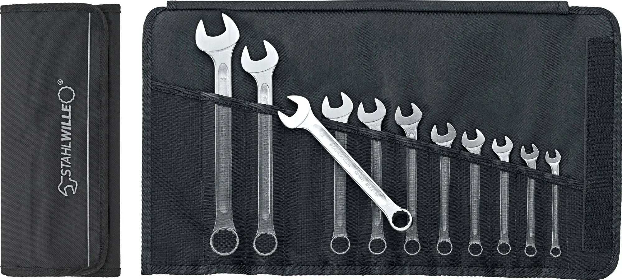 Stahlwille Set of 11 Combination Wrench, 8 - 22mm - ST 96400802 Stahlwille