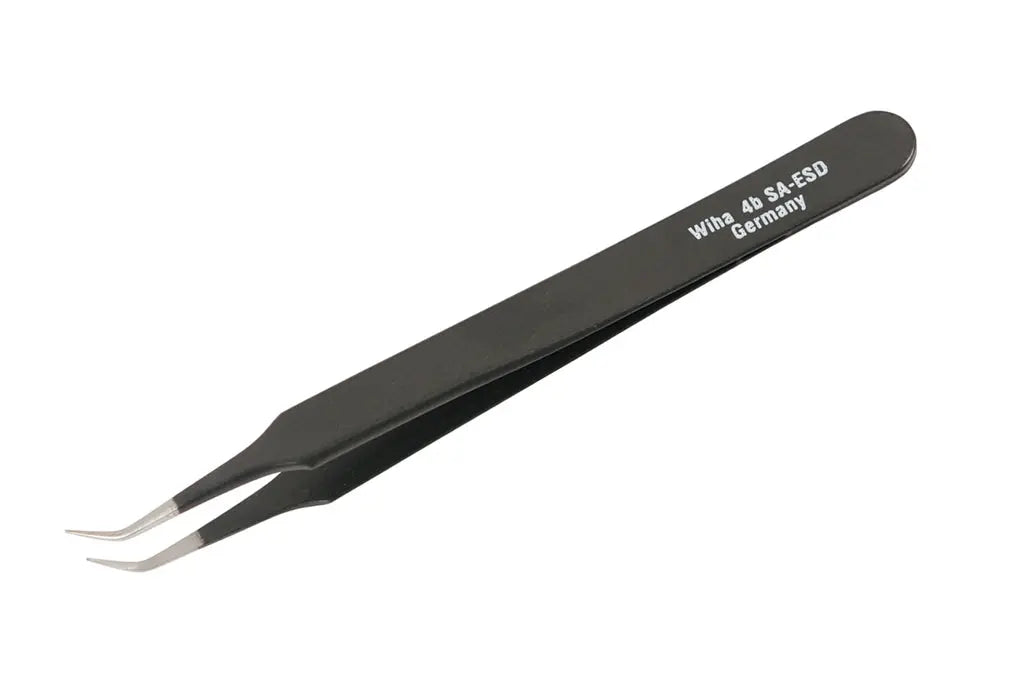 Wiha 55539, ESD Safe Tweezers 4b SA - 110mm Wiha