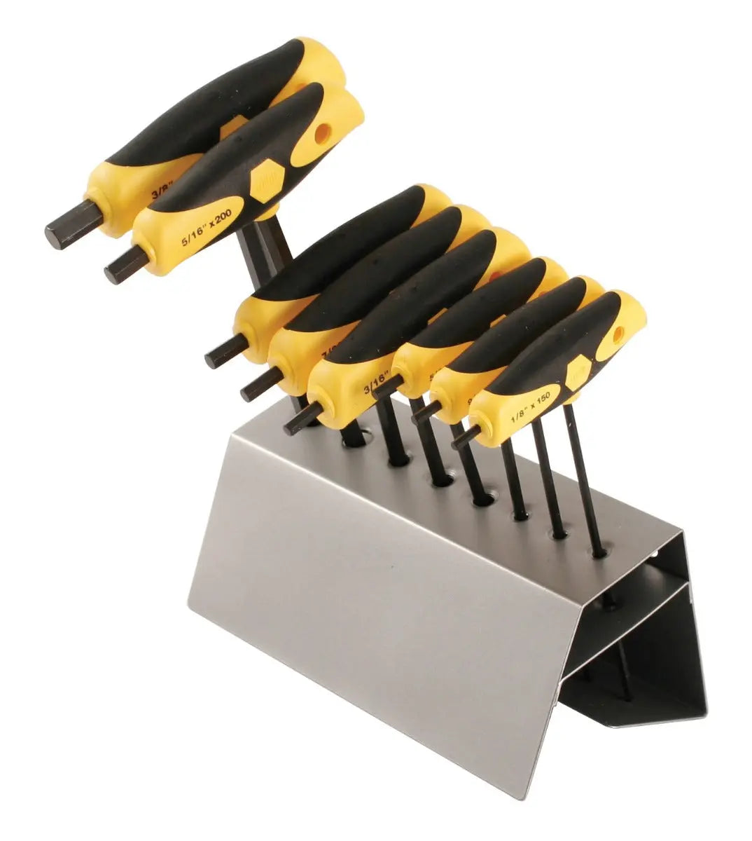 Wiha 33499, Soft Grip Inch Hex T-Handle 8 Pc. Set Wiha