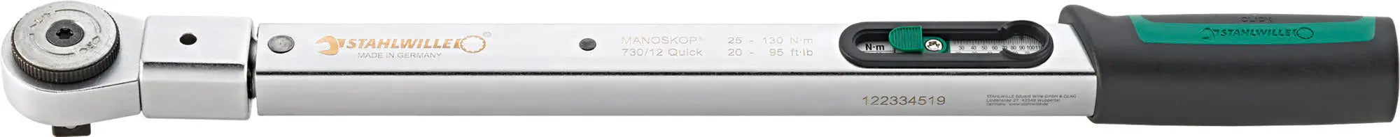 Stahlwille MANOSKOP Torque Wrench, 12 - ST 96504012 Stahlwille