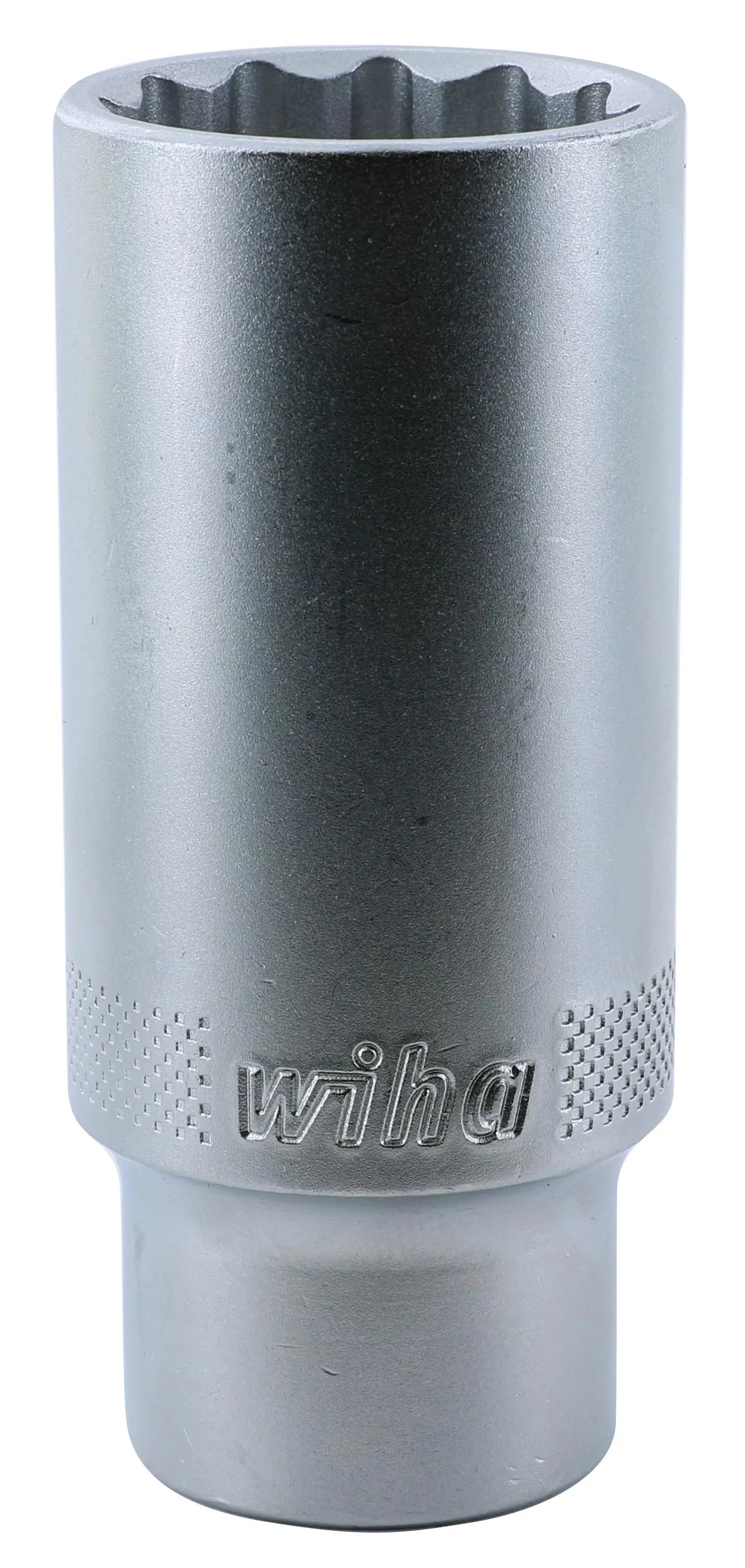 Wiha 33881, 1/2" Drive Deep Socket, 12 Point, 25.0mm Wiha