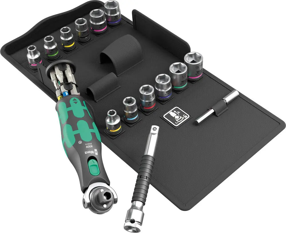 WERA 8009 Zyklop Pocket Set 4, 27 pieces - 05004285001 Wera