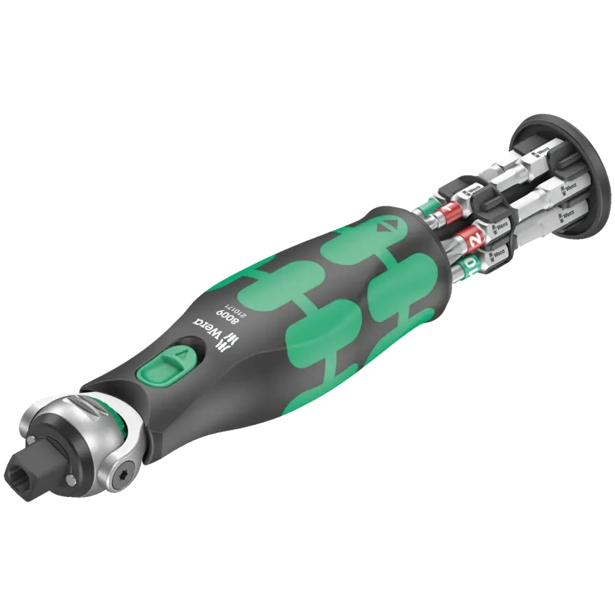 Wera Set of 13 8009 Zyklop Pocket Imperial Ratchet - WE 05004282001 