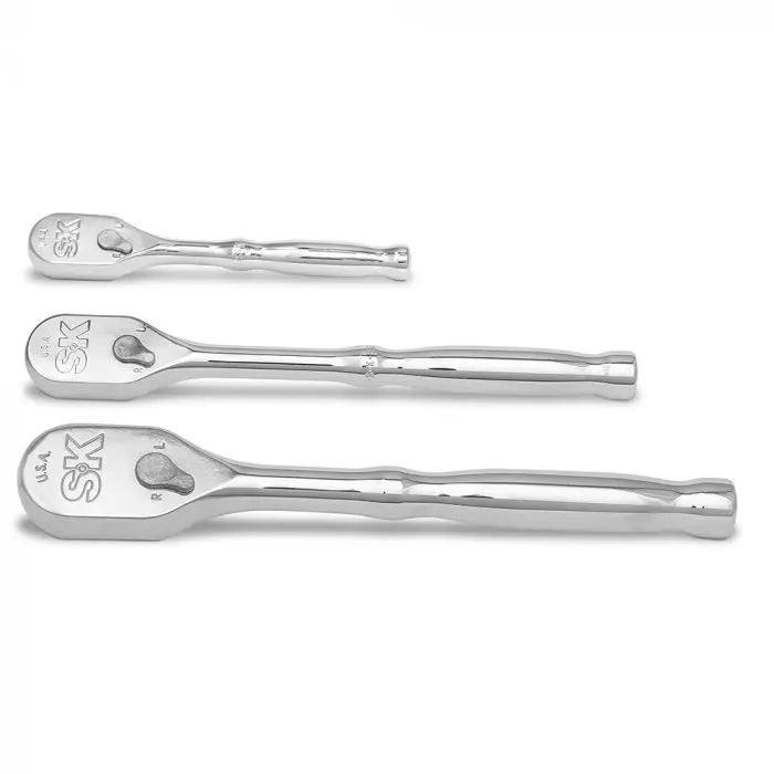 SK Tools - LP90 Teardrop Ratchet 3 pc set - 80240 SK Tools