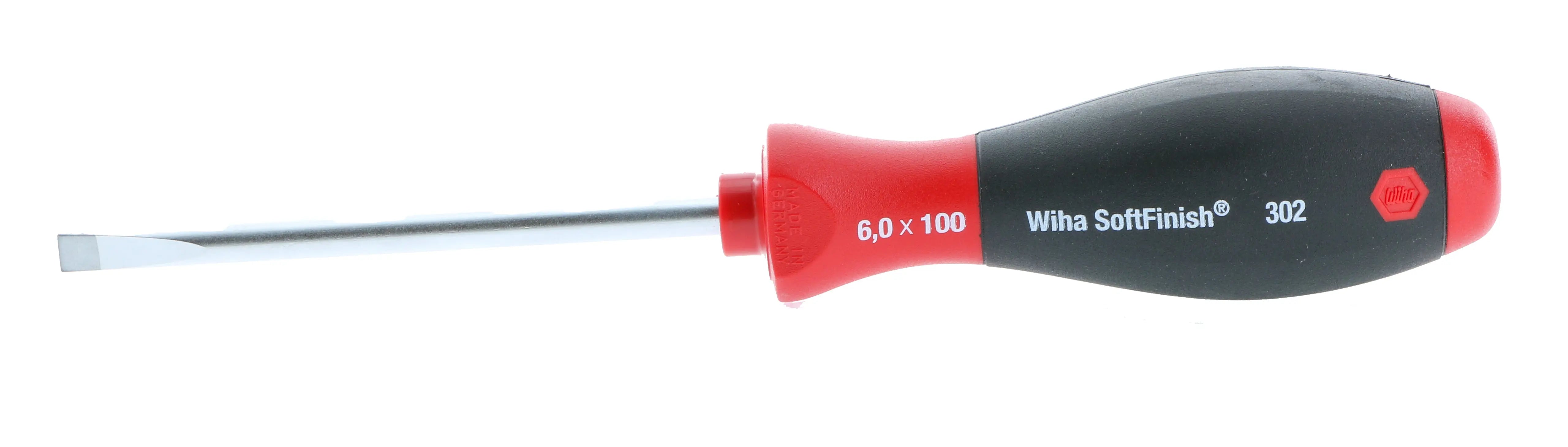 Wiha 30222, SoftFinish® Slotted Screwdriver 6.0mm Wiha