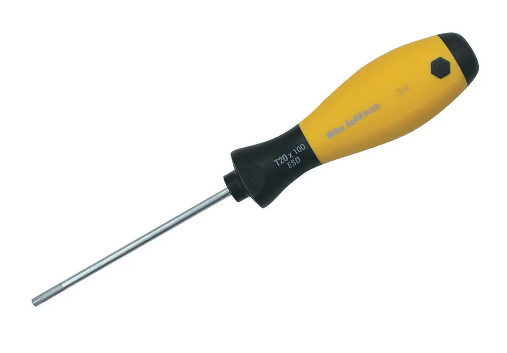 Wiha 36218, TORX® ESD SoftFinish® Screwdriver T10 Wiha