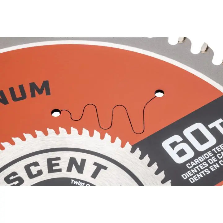 CRESCENT Medium Aluminum Circular Saw Blade, 7-1/4 in x 60-Tooth - GW CSBAM-760 Saw Blade CRESCENT
