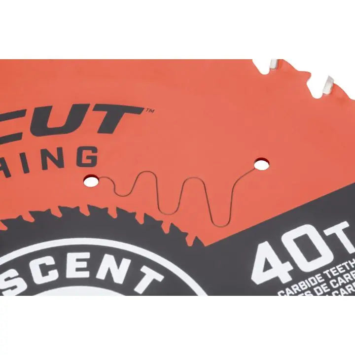 CRESCENT FineCut Finishing Circular Saw Blade, 7-1/4 in x 40-Tooth - GW CSBFN-740 Saw Blade CRESCENT