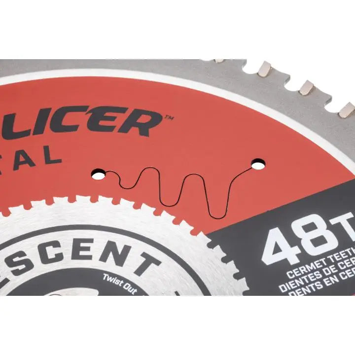 CRESCENT SteelSlicer Medium Metal Circular Saw Blade, 7-1/4 in x 48-Tooth - GW CSBMM-748 Saw Blade CRESCENT