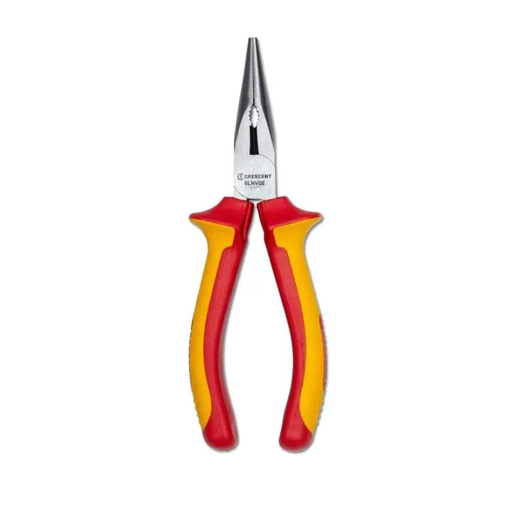 CRESCENT VDE Insulated Long Nose Plier, 6 in - GW 6LNVDE Plier CRESCENT