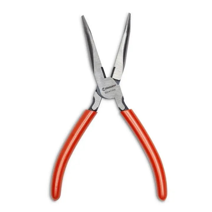 CRESCENT Bent Nose Plier with Dipped Grip, 8 in - GW 8888CVNN Plier CRESCENT