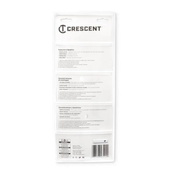 CRESCENT 2 Pc. X2 Straight and Bent Long Nose Dual Material Plier Set - PSX204C-06 CRESCENT