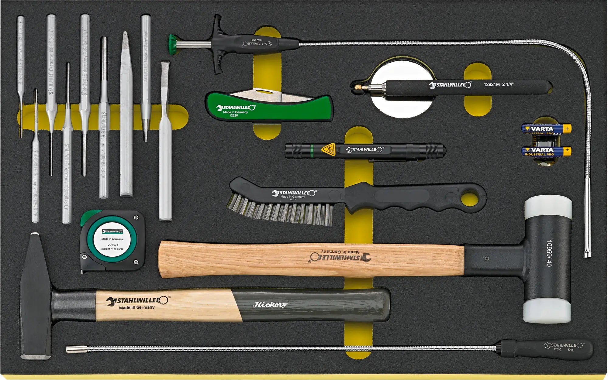 Stahlwille Set of 206 Assortment Tools with Tool Trolley - ST 98830203 Stahlwille