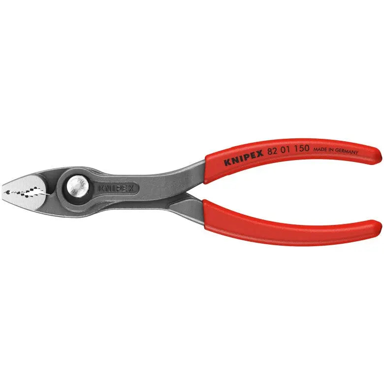 Knipex Set of 3 Plastic Dipped TwinGrip Pliers with Tool Roll, 6, 8, 10 in - KN 00 19 61 V01 Knipex