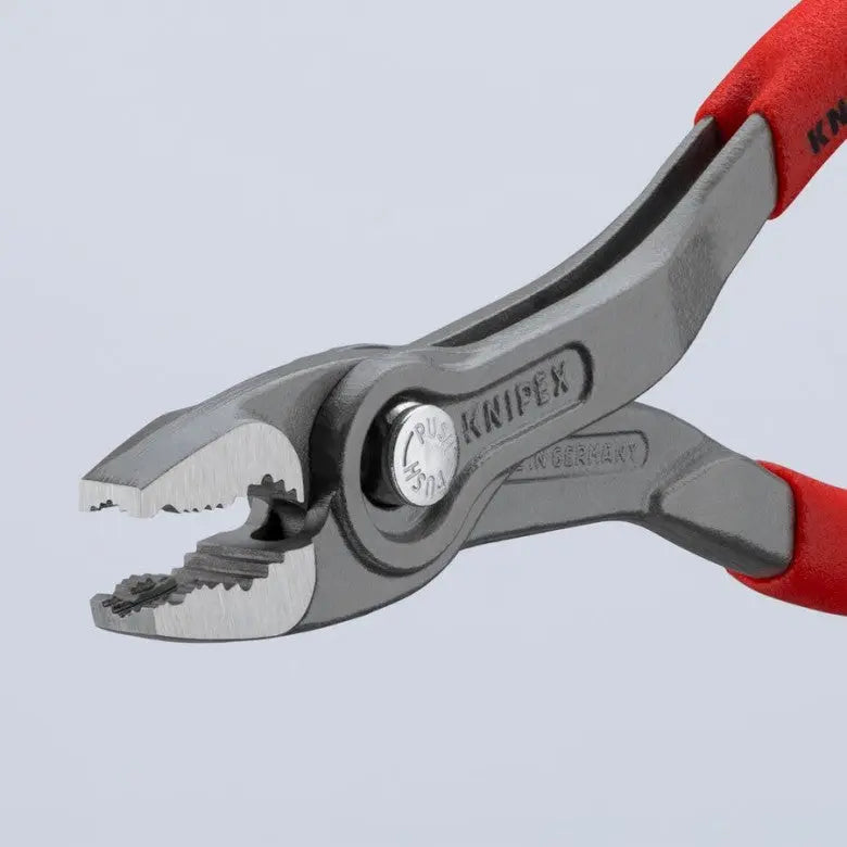 Knipex Set of 3 Plastic Dipped TwinGrip Pliers with Tool Roll, 6, 8, 10 in - KN 00 19 61 V01 Knipex