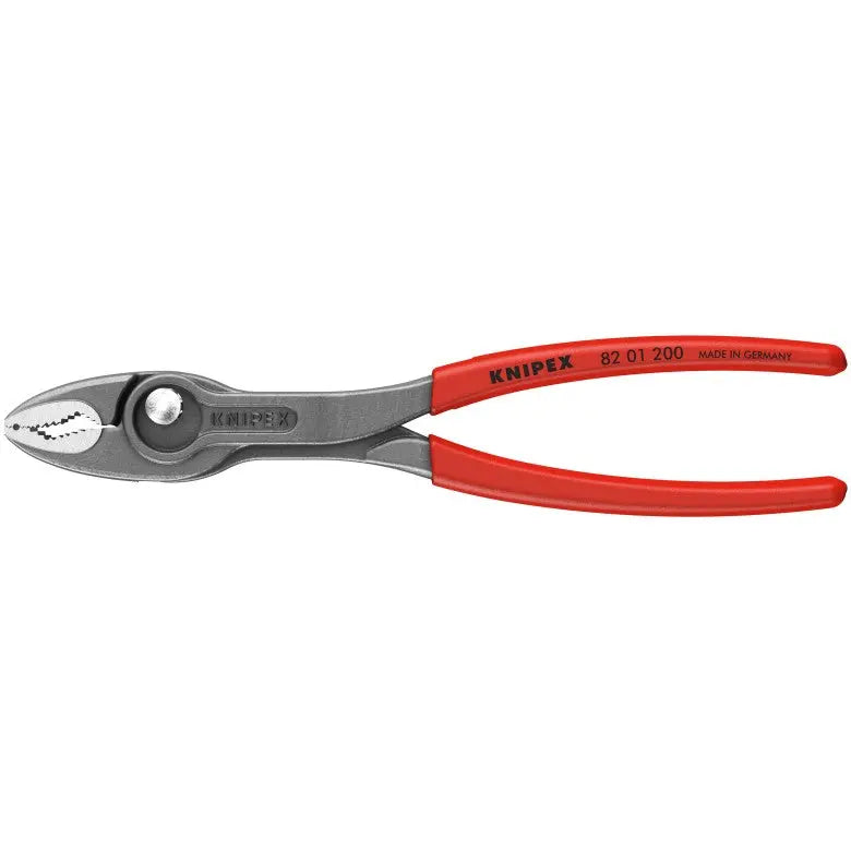 Knipex Set of 3 Plastic Dipped TwinGrip Pliers with Tool Roll, 6, 8, 10 in - KN 00 19 61 V01 Knipex