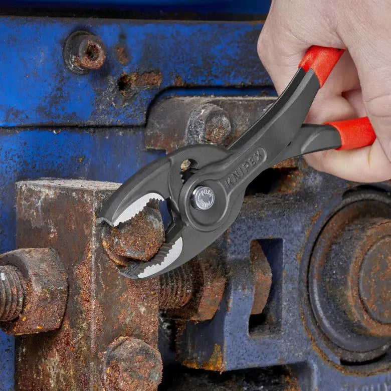 Knipex Set of 3 Plastic Dipped TwinGrip Pliers with Tool Roll, 6, 8, 10 in - KN 00 19 61 V01 Knipex