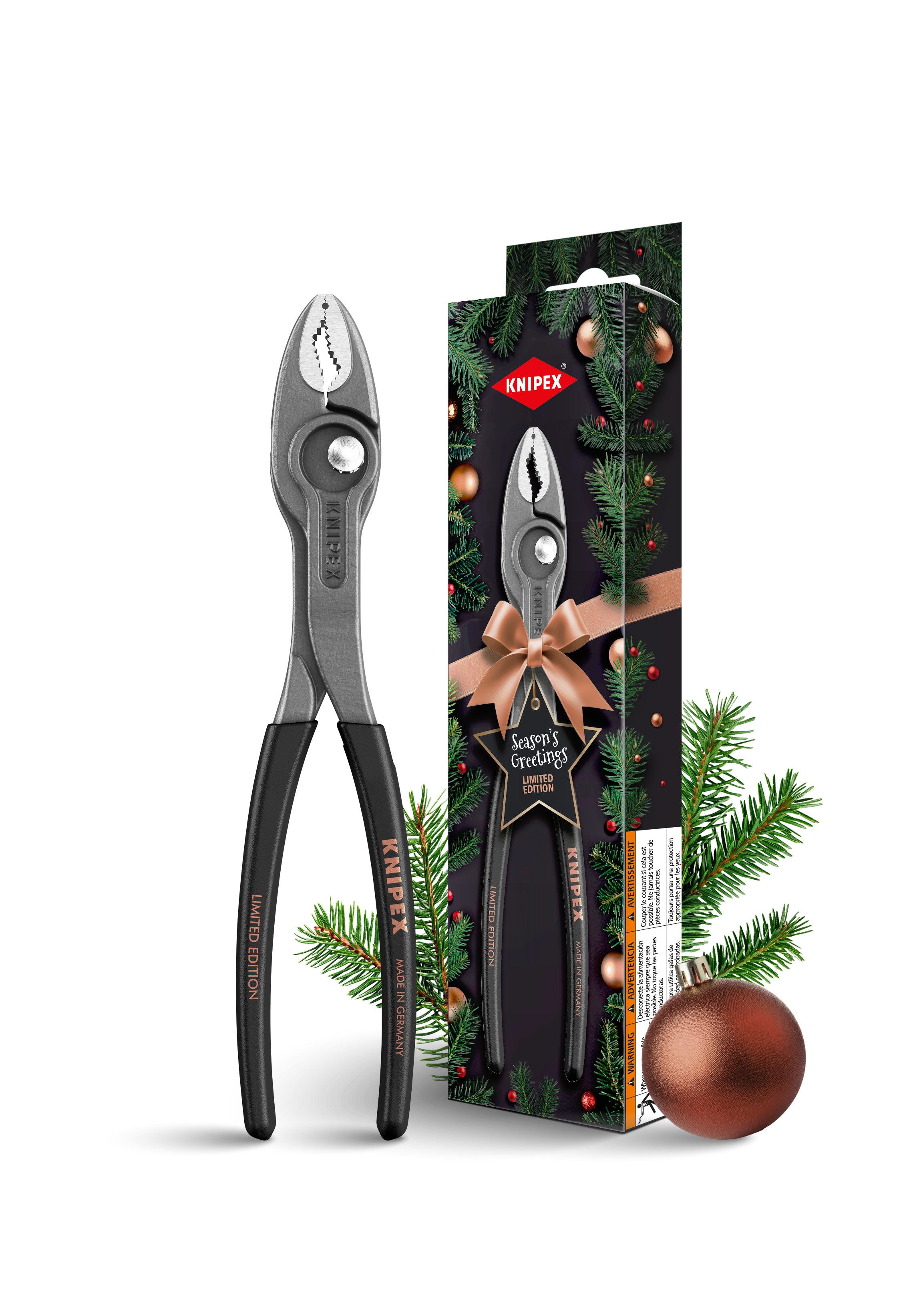 Knipex 2025 Limited-Edition Holiday TwinGrip Pliers - KN 82 01 200 S02