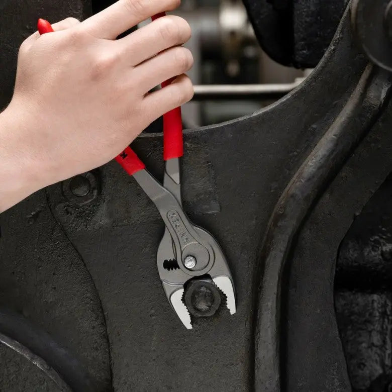Knipex Set of 3 Plastic Dipped TwinGrip Pliers with Tool Roll, 6, 8, 10 in - KN 00 19 61 V01 Knipex