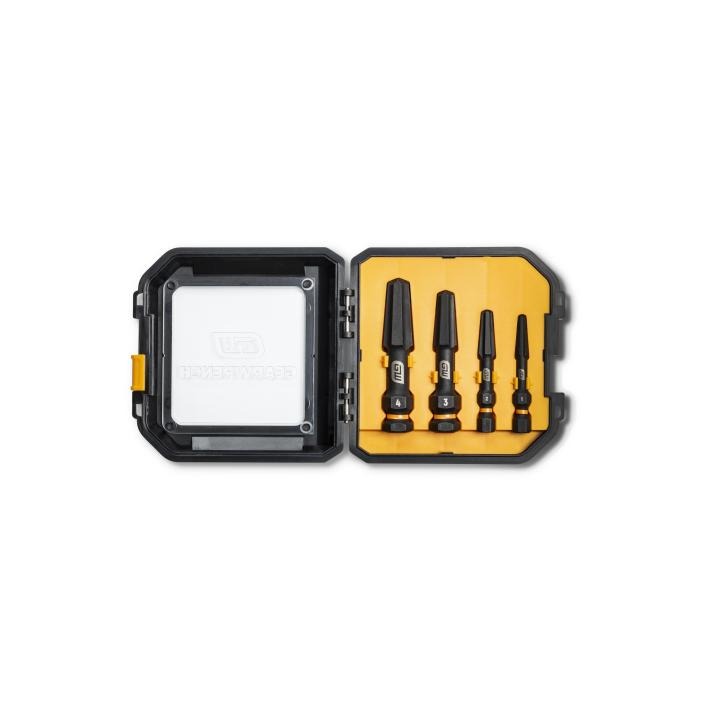 GEARWRENCH 4 Pc. Bolt Biter Screw Extractor Set 84787 Screw Extractor Set