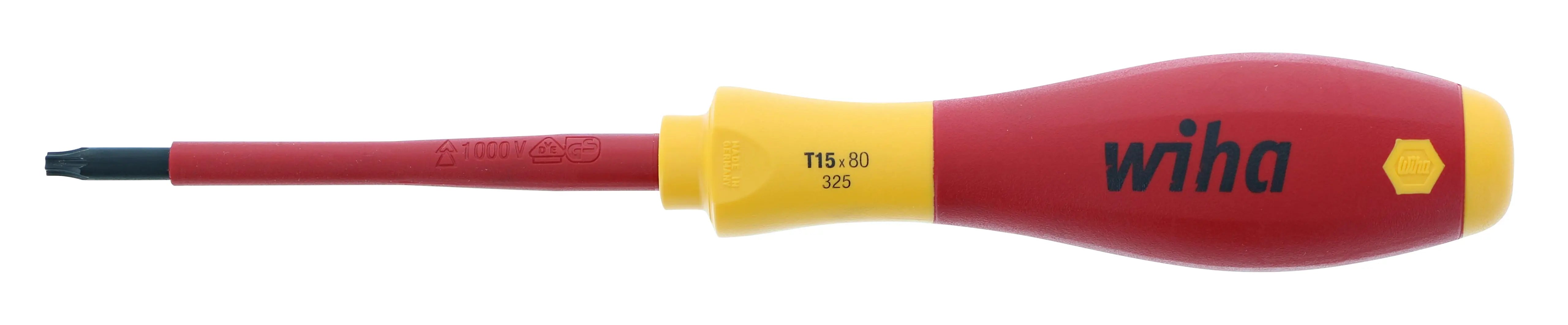 Wiha 32536, Insulated TORX® Screwdriver T15 Wiha