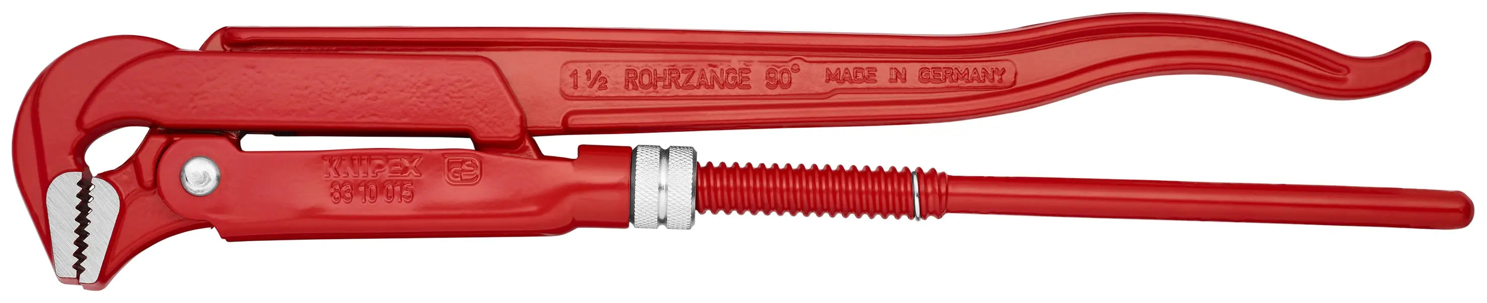 Knipex 83 10 015 KN | Swedish Pattern Pipe Wrench, 90 degree Angled Knipex