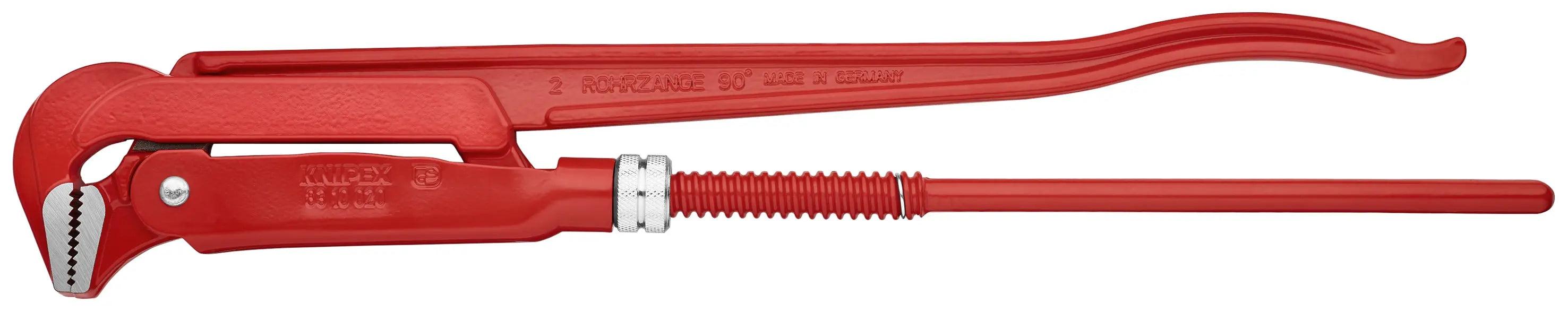 Knipex 83 10 020 KN | Swedish Pattern Pipe Wrench, 90 degree Angled Knipex